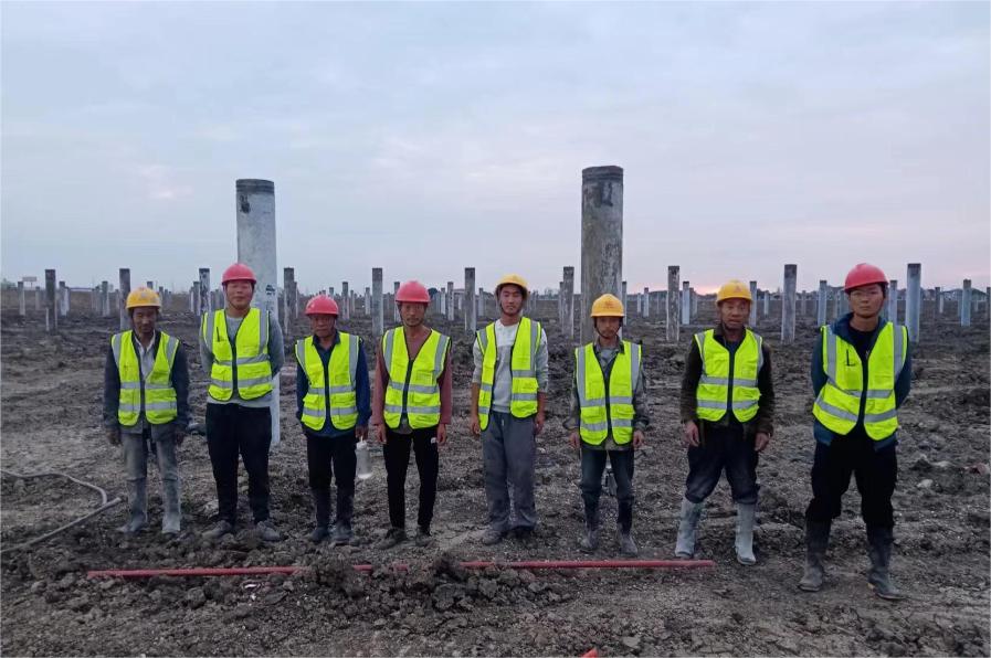 假期施工“不打烊” 堅守一線保工期