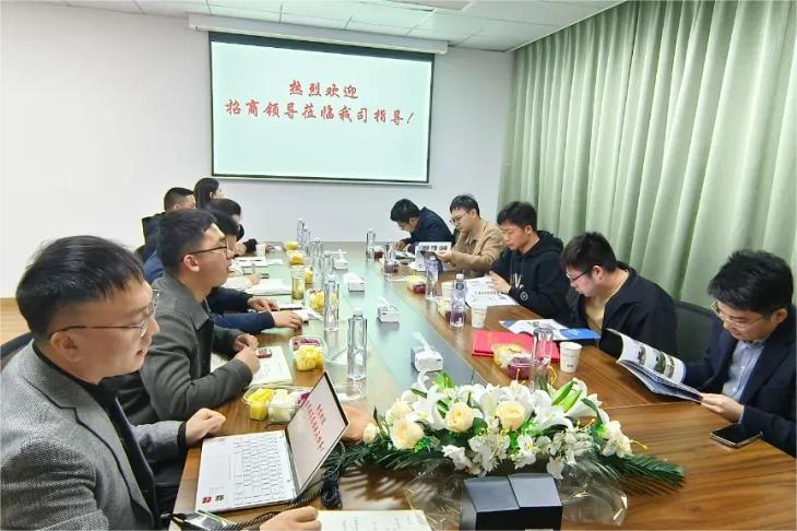 熱烈歡迎招商蛇口領(lǐng)導(dǎo)蒞臨我司指導(dǎo)